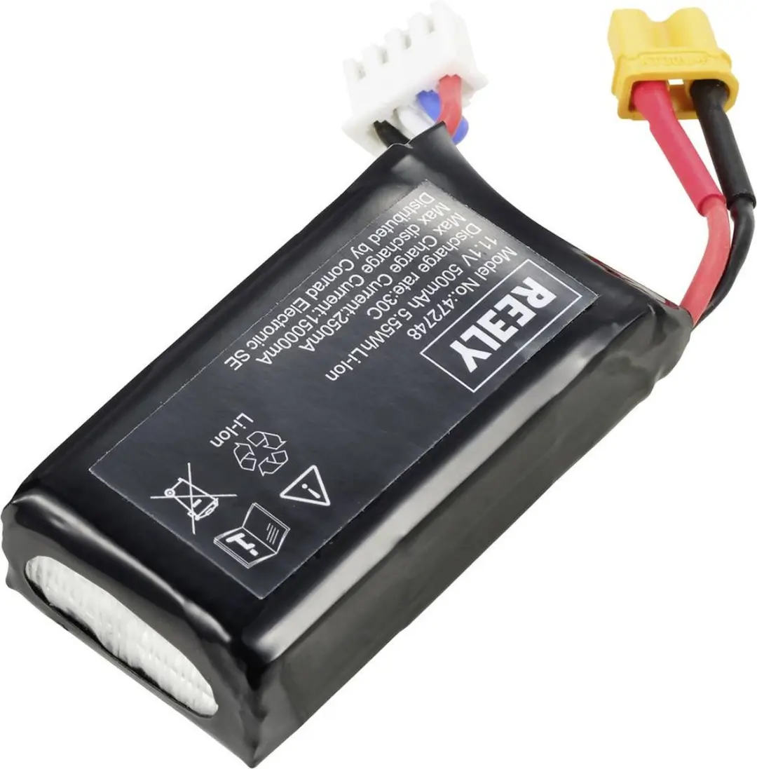 Reely Li-ion accupack 11.1V 500mAh XT30U