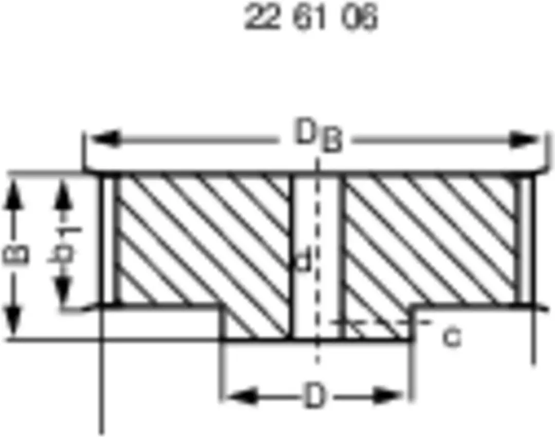 Reely Aluminium Tandriemschijf Ø24mm - Boring 6mm - afbeelding 2 van 5