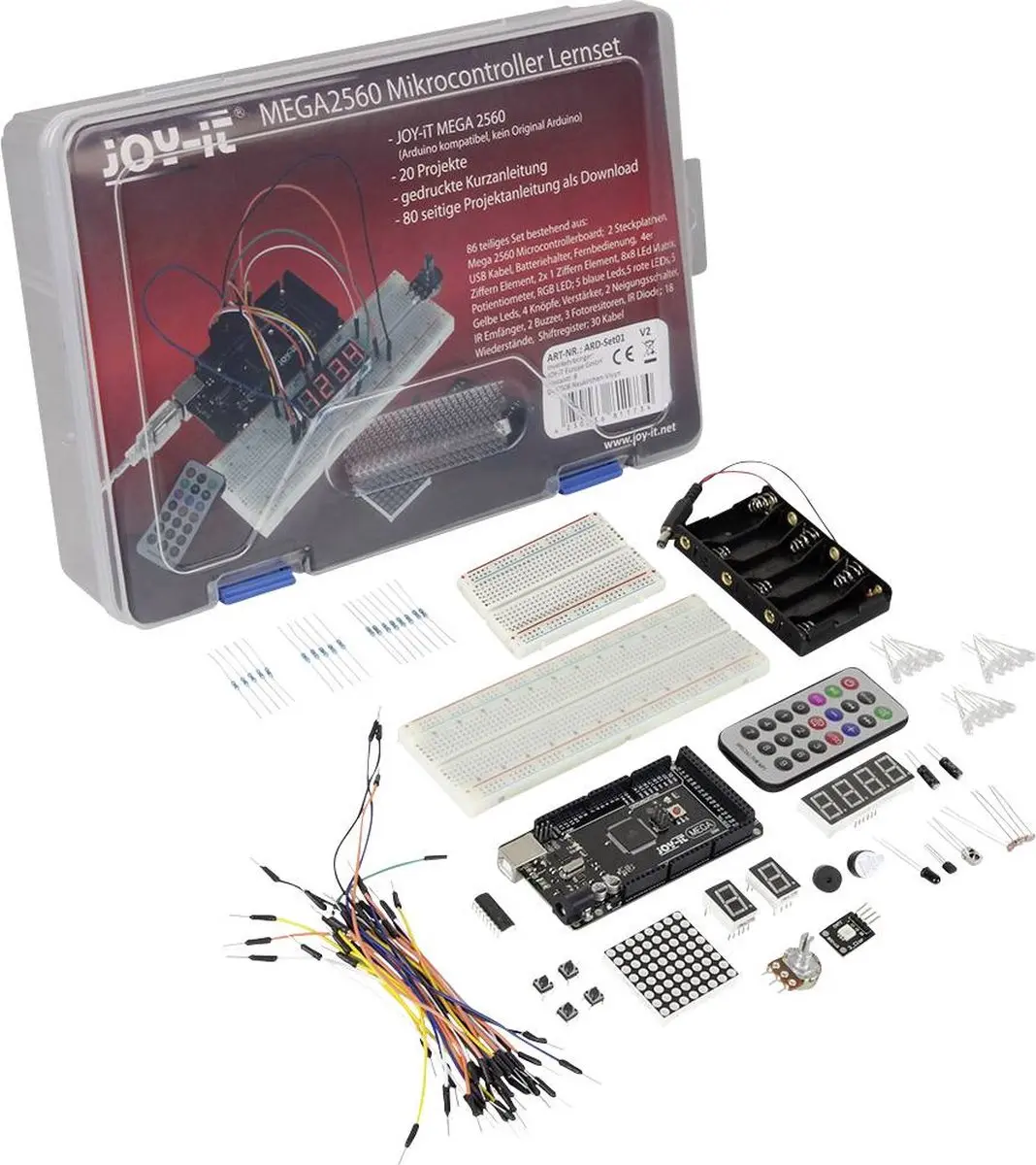 Joy-it ard-set01 Arduino Mega2560 Elektronikset Leerpakket