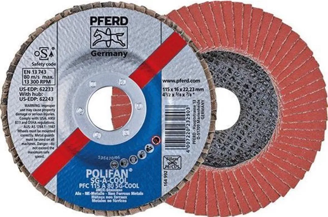 Pferd Polifan A-COOL Lamellenschijf Ø125mm