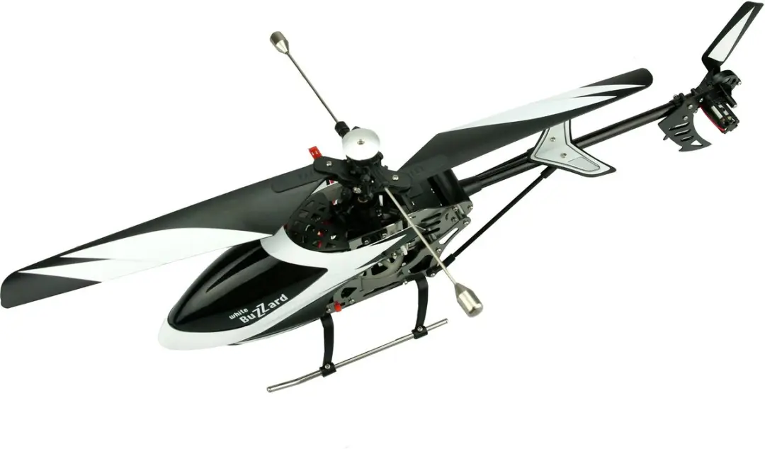 Amewi Buzzard V2 RC Helikopter - Wit RTF - afbeelding 2 van 6