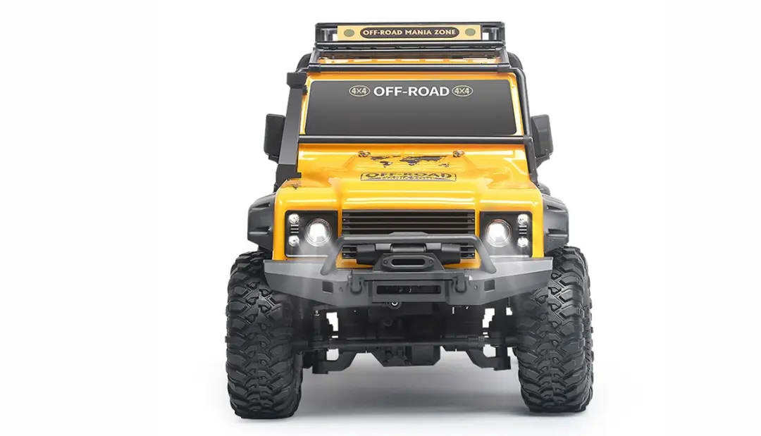 Amewi Safari 1:10 Dirt Climbing SUV Crawler RTR - Geel - afbeelding 5 van 6