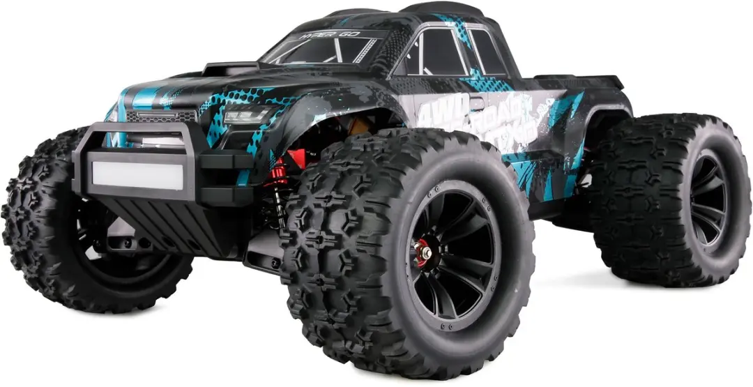 Amewi Hyper Go MTX10 22688 RC Monstertruck - Blauw - afbeelding 3 van 6