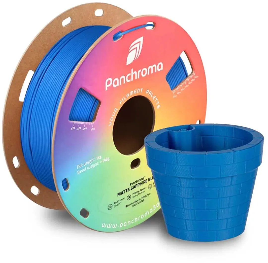 Polymaker Panchroma Matte PLA Filament 1.75mm 1000g - Sapphire Blue
