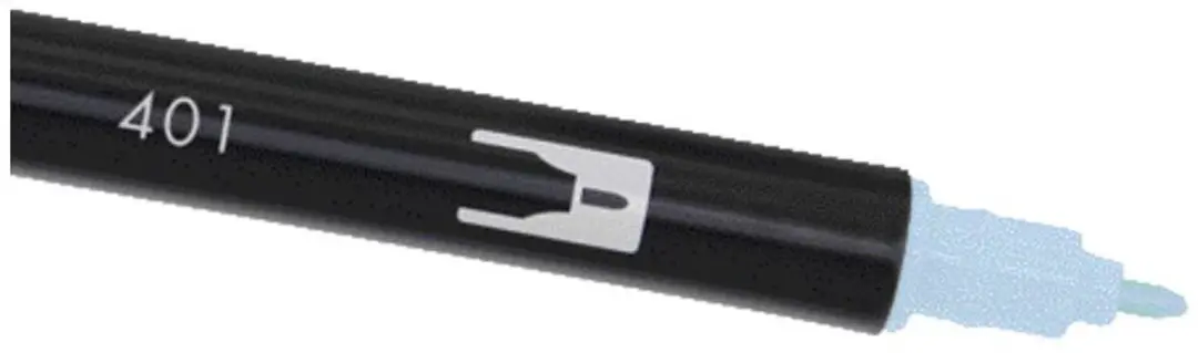 Tombow ABT Dual Brush Pen 401 - Aqua - afbeelding 3 van 6
