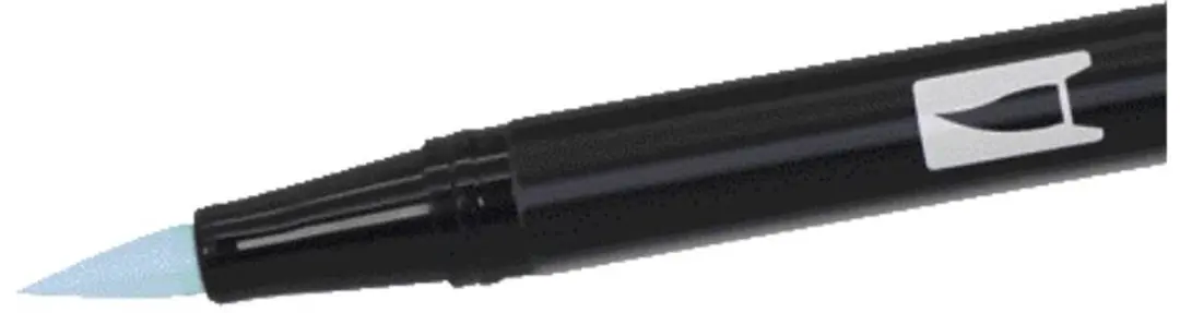 Tombow ABT Dual Brush Pen 401 - Aqua - afbeelding 2 van 6