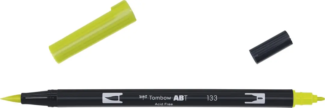 Tombow ABT Dual Brush Pen 133 Chartreuse