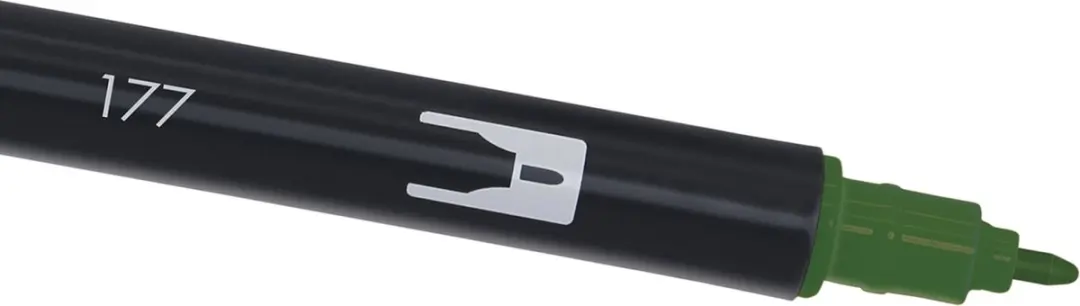 Tombow ABT Dual Brush Pen 177 - Dark Jade - afbeelding 2 van 6