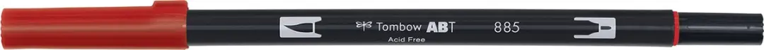 Tombow ABT Dual Brush Pen 885 - Warm Red - afbeelding 2 van 6