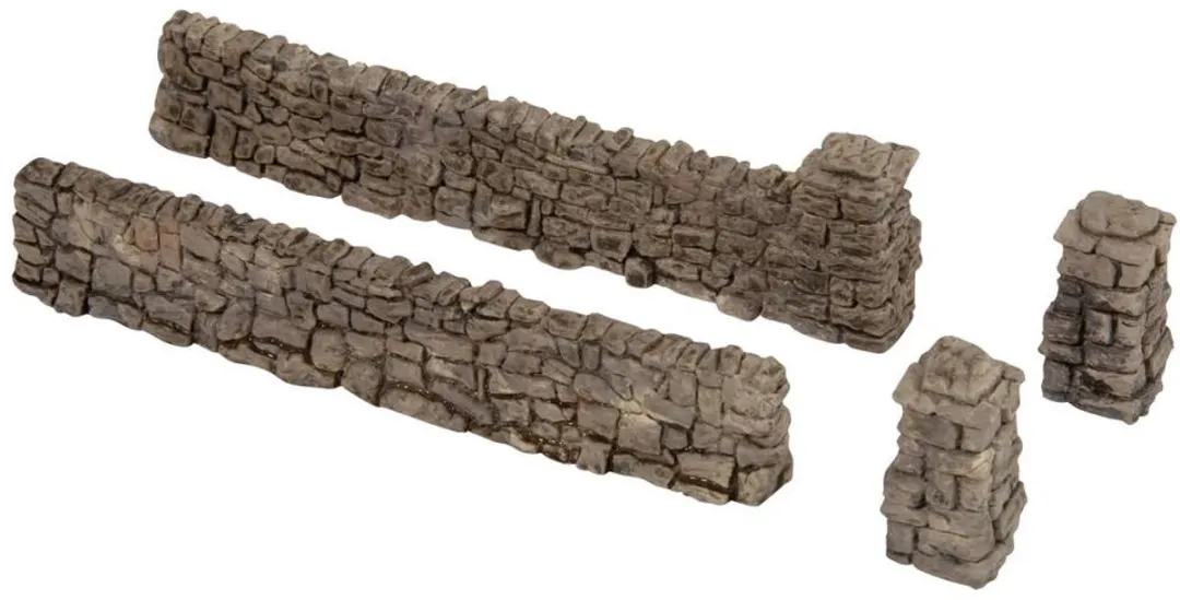Noch Natuurstenen Muur/Afrastering Schaal H0