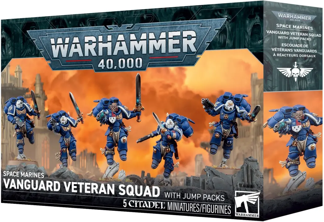 Games Workshop Space Marines Vanguard Veterans Jump Packs