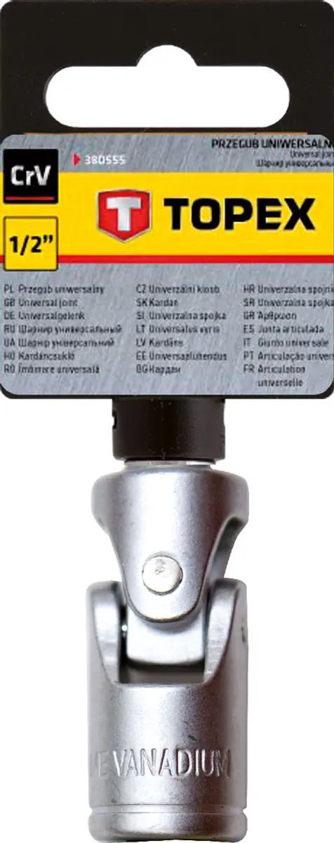 Topex Kruiskoppeling 38D555 1/2 inch - 75mm - afbeelding 2 van 2