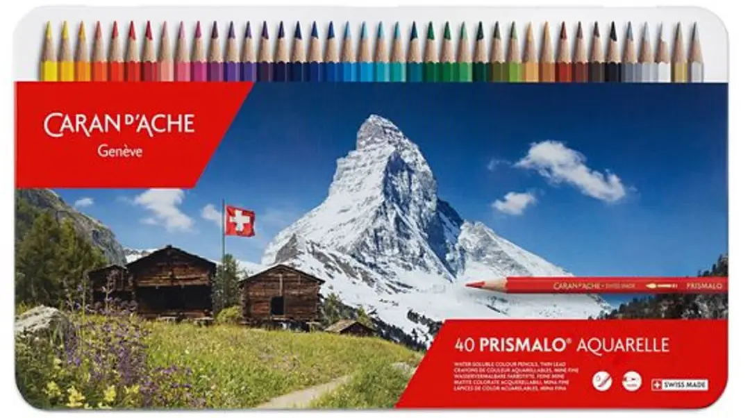 Caran d'Ache Prismalo Kleurpotloden - 40 stuks - Assorti - afbeelding 4 van 6