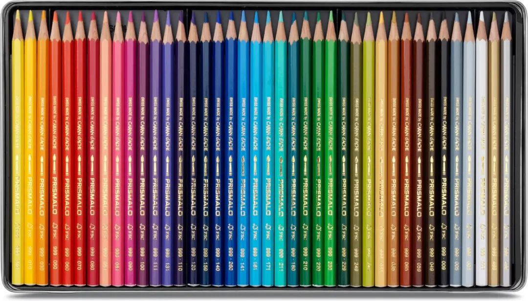 Caran d'Ache Prismalo Kleurpotloden - 40 stuks - Assorti - afbeelding 2 van 6