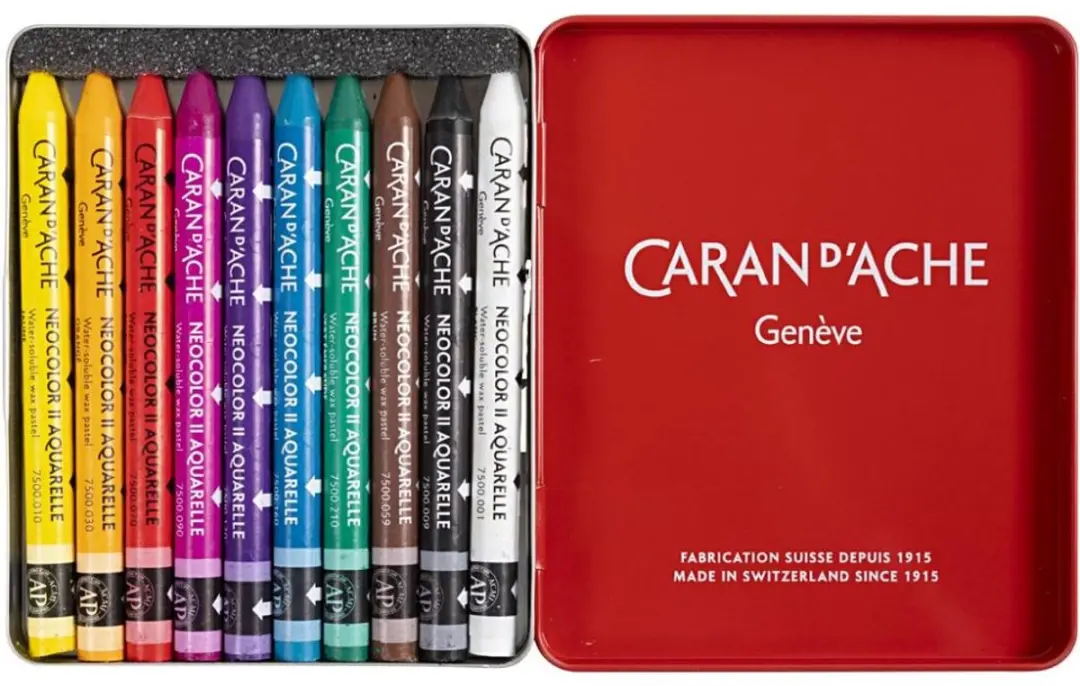 Caran d'Ache Neocolor II Aquarelle 7500.310 - 10 stuks - afbeelding 6 van 6