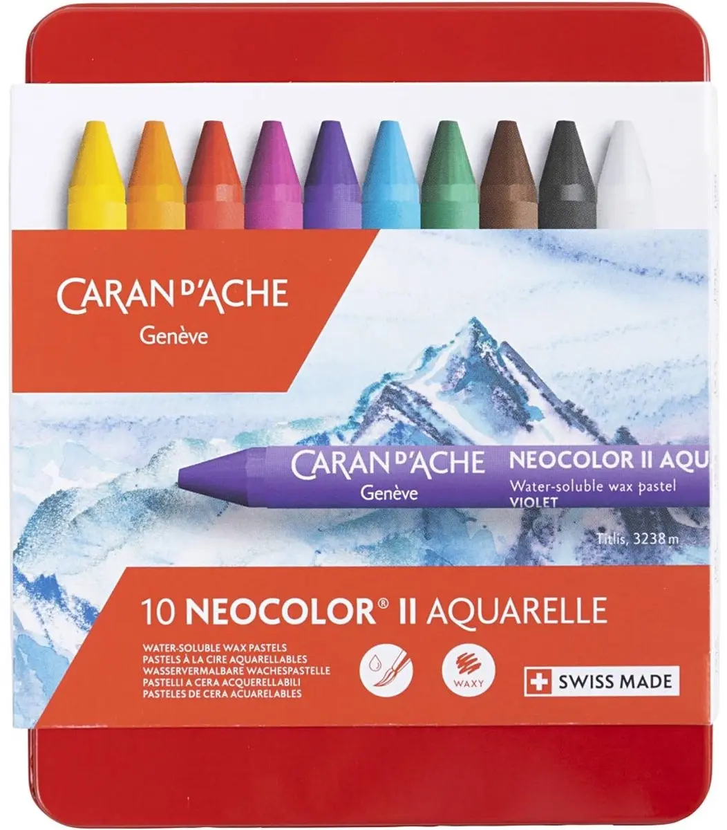 Caran d'Ache Neocolor II Aquarelle 7500.310 - 10 stuks - afbeelding 5 van 6