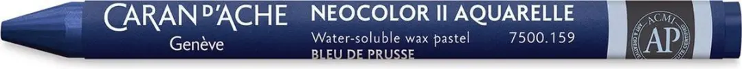 Caran d'Ache Neocolor II Aquarelkrijt Pruisisch Blauw (159)