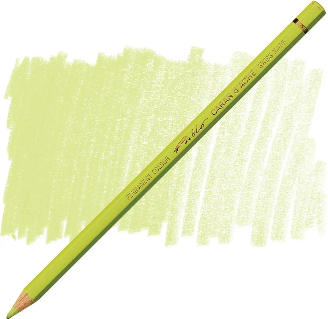 Caran d'Ache Pablo kleurpotlood 015 olive yellow