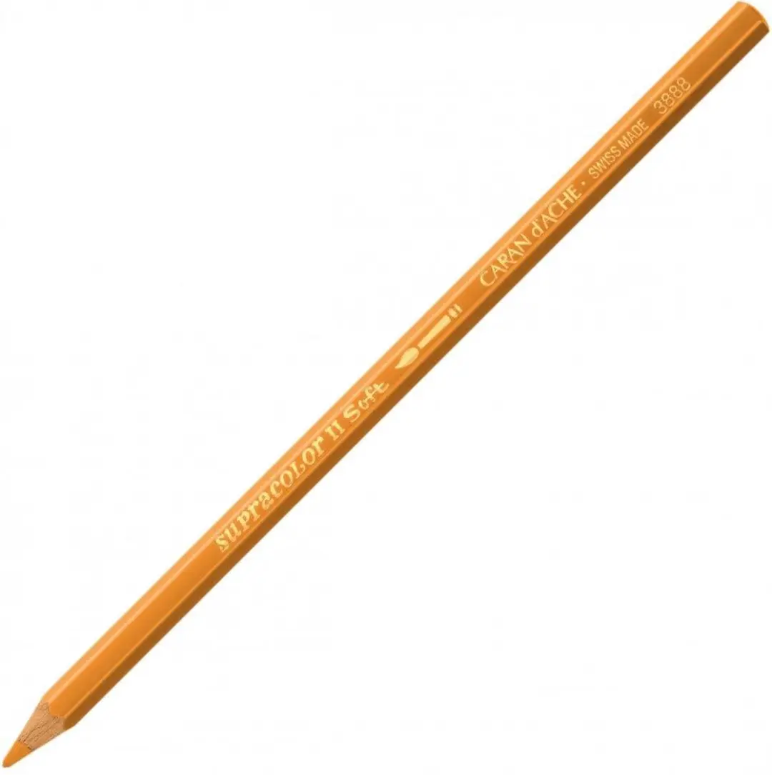 Caran d'Ache Supracolor aquarel potlood 030 orange