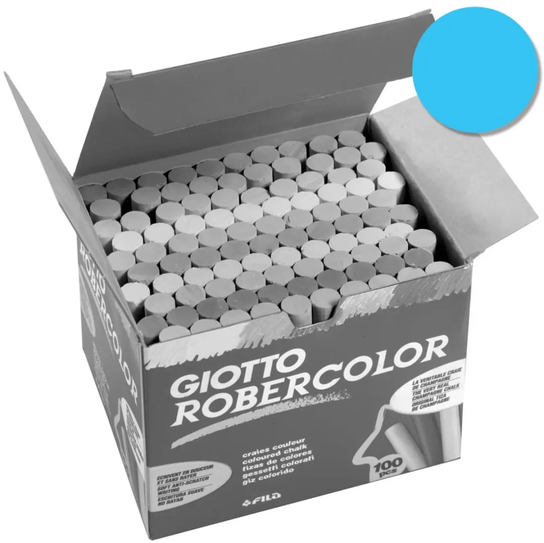 Giotto krijt Robercolor blauw