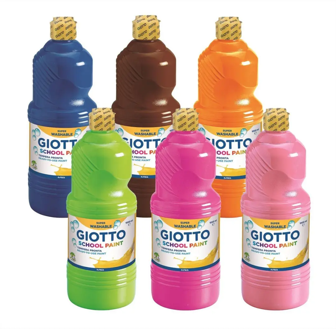 Giotto Posterverf Assortiment 6x 1L - afbeelding 2 van 2