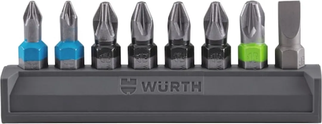 Würth Bitmagazijn 8-delig RW-bits 20
