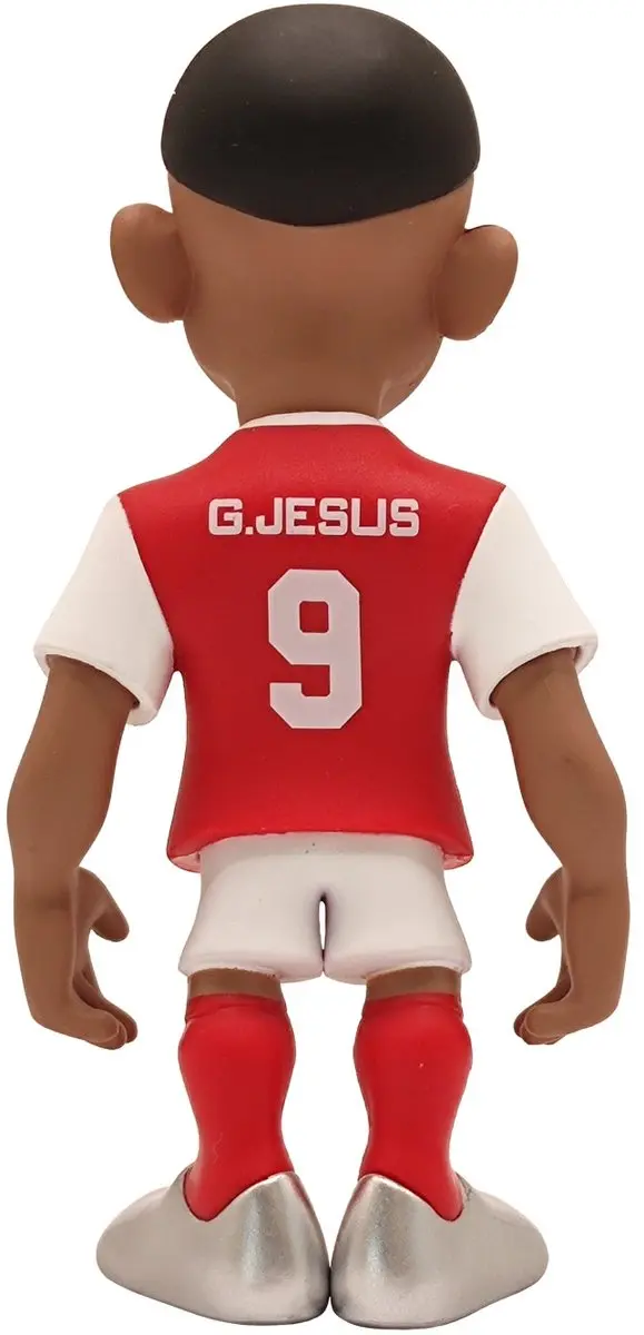 Minix Football Stars Gabriel Jesus 009 Arsenal Figuur 12cm - afbeelding 5 van 6