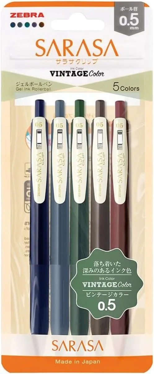 Zebra Sarasa Clip Gelpen