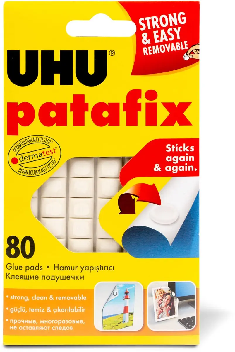 Patafix Witte Kneedlijm 80 Stuks