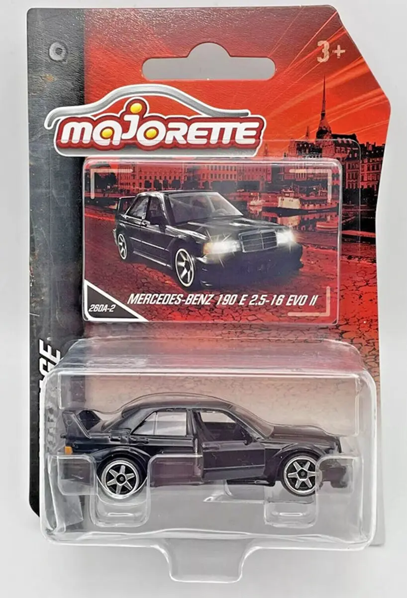 MERCEDES-BENZ 190 E 2.5-16 EVO II VINTAGE MAJORETTE PREMIUM CARS 1:64 (BK270125)