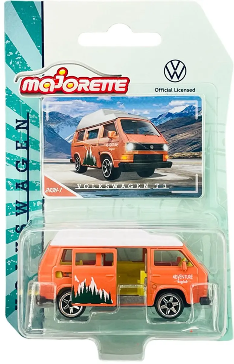VOLKSWAGEN T 3 ADVENTURE HIGHLAND CAMPER BUS ORANGE THE ORIGINAL PREMIUM CARS VW