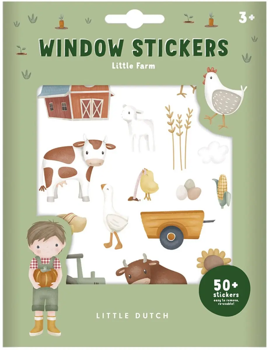 Little Dutch Boerderij Raamstickers