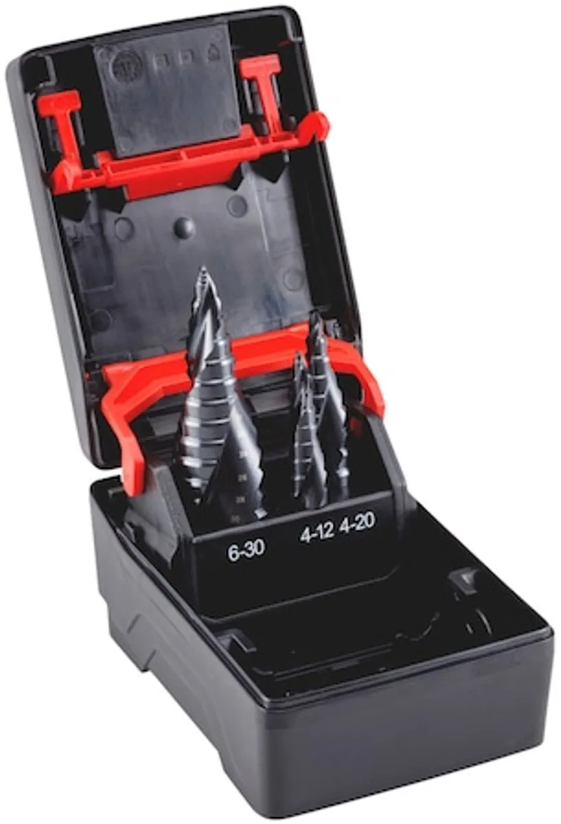 Würth AlTiN HSS Trappenboren SMART STEP 3-delig