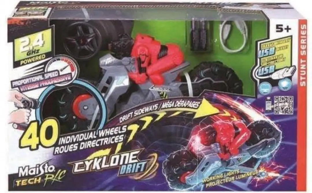 Maisto Drifter R/C Motorfiets 25cm - afbeelding 2 van 6