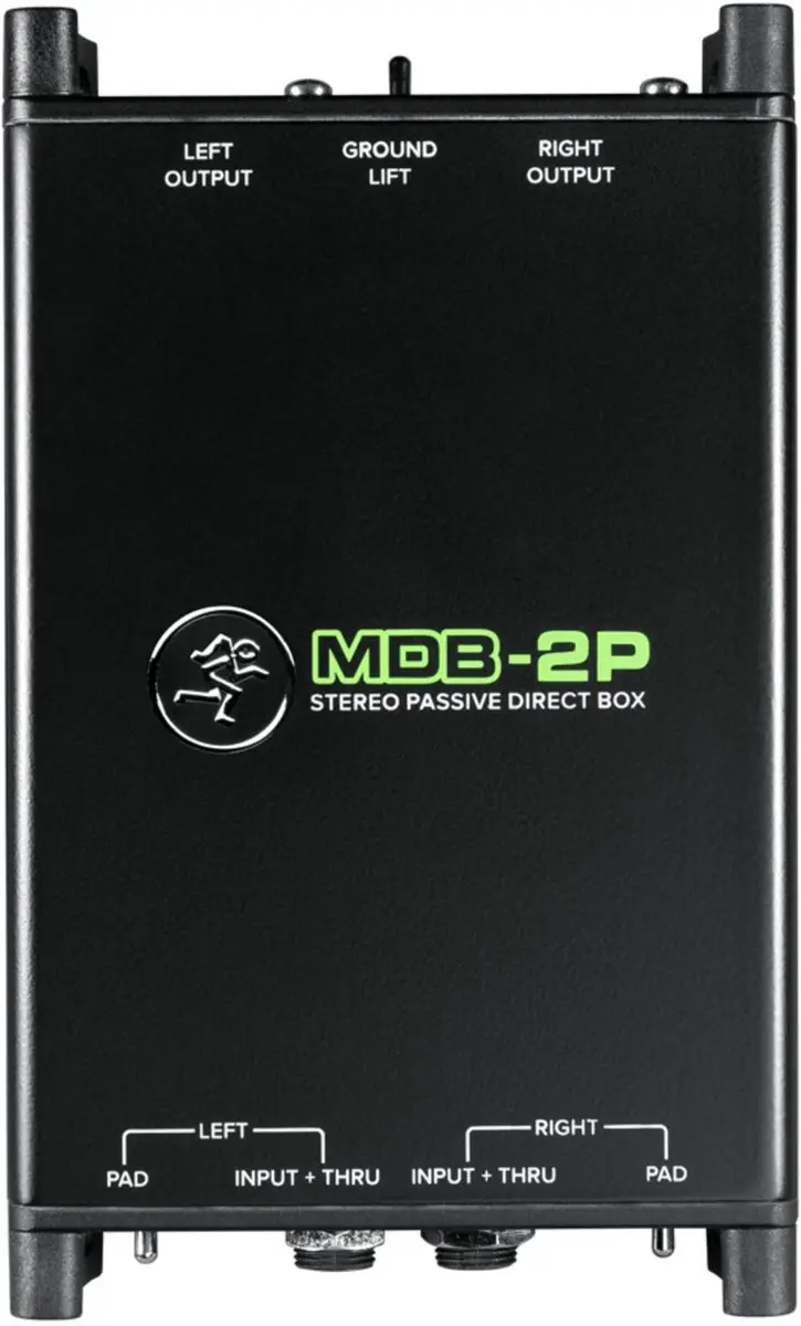 Mackie MDB-2P Stereo Passieve DI-box