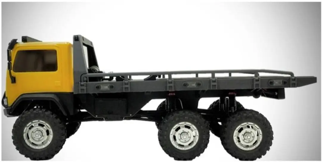 Absima CR18P Takelwagen 6x6 1:18 RC Truck - Geel - afbeelding 5 van 5
