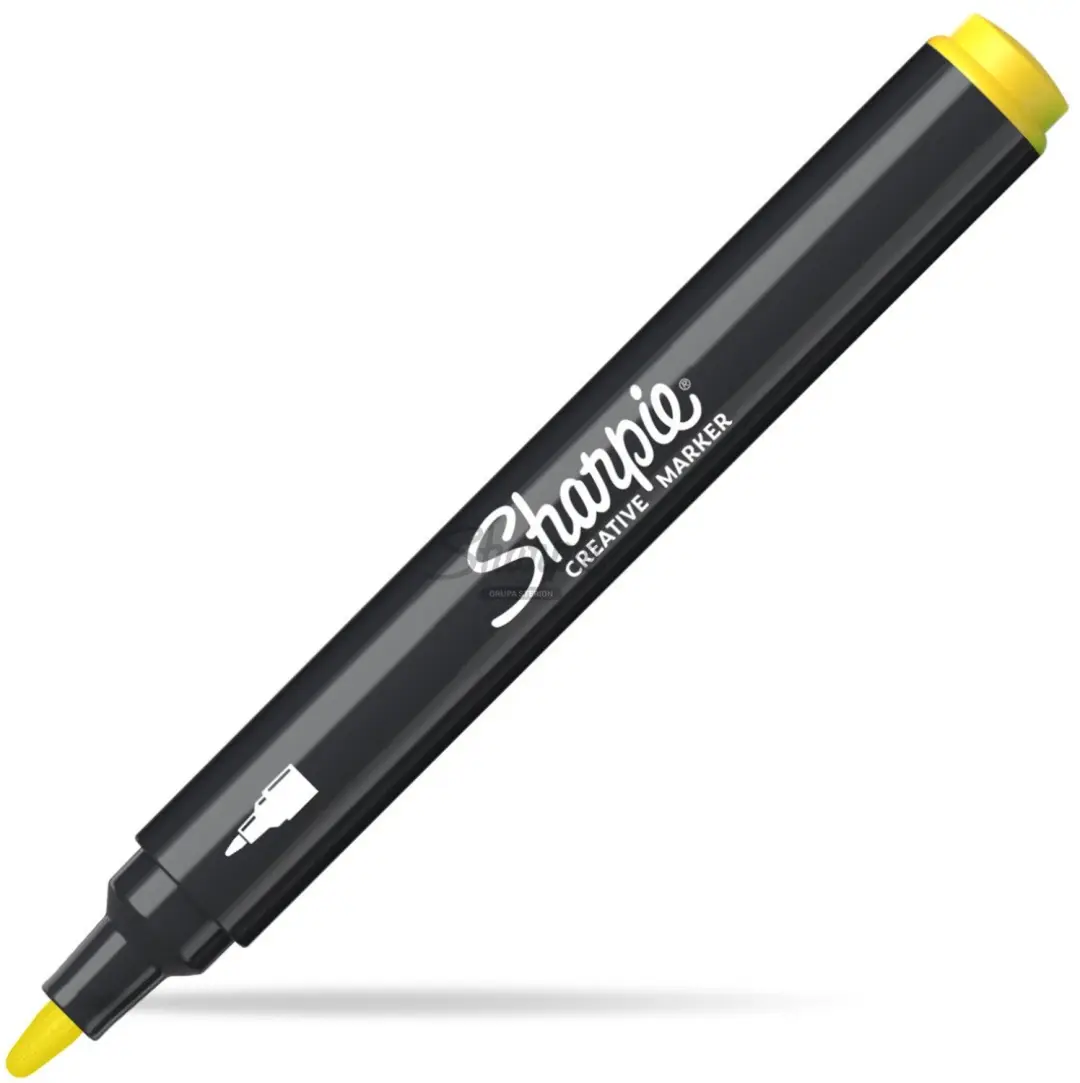 Sharpie Acryl Marker Geel 1-4mm