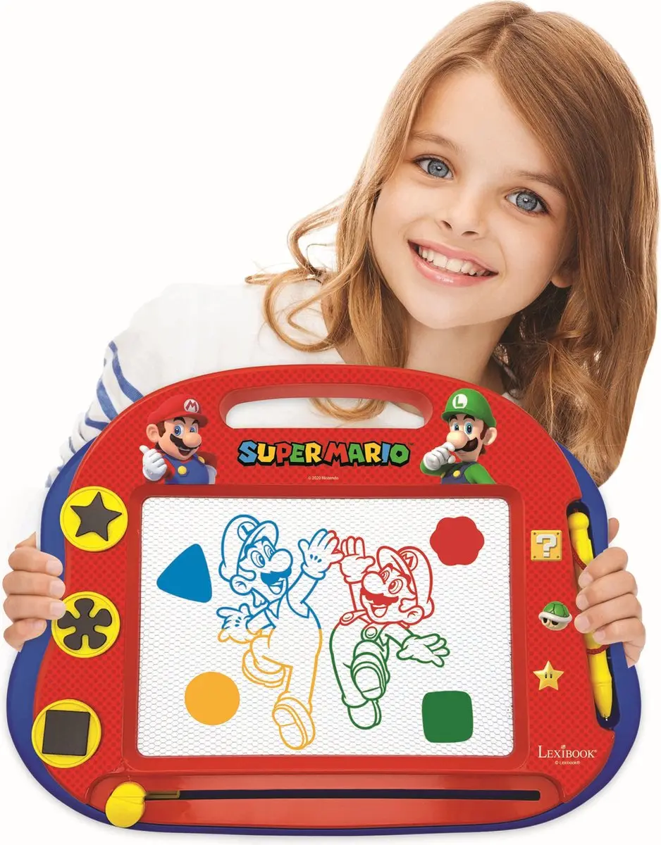 Lexibook Super Mario Magnetisch Tekenbord - afbeelding 3 van 6