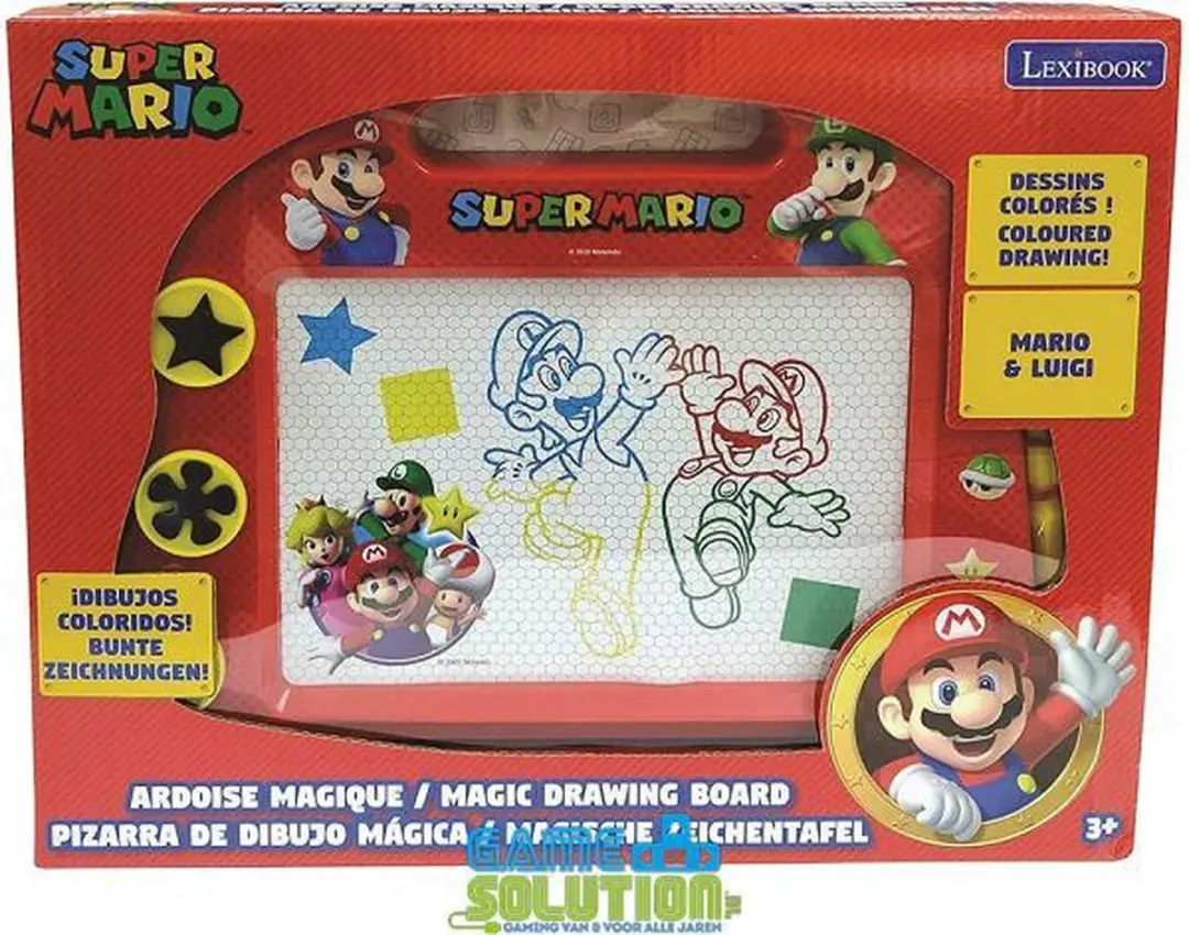 Lexibook Super Mario Magnetisch Tekenbord - afbeelding 2 van 6