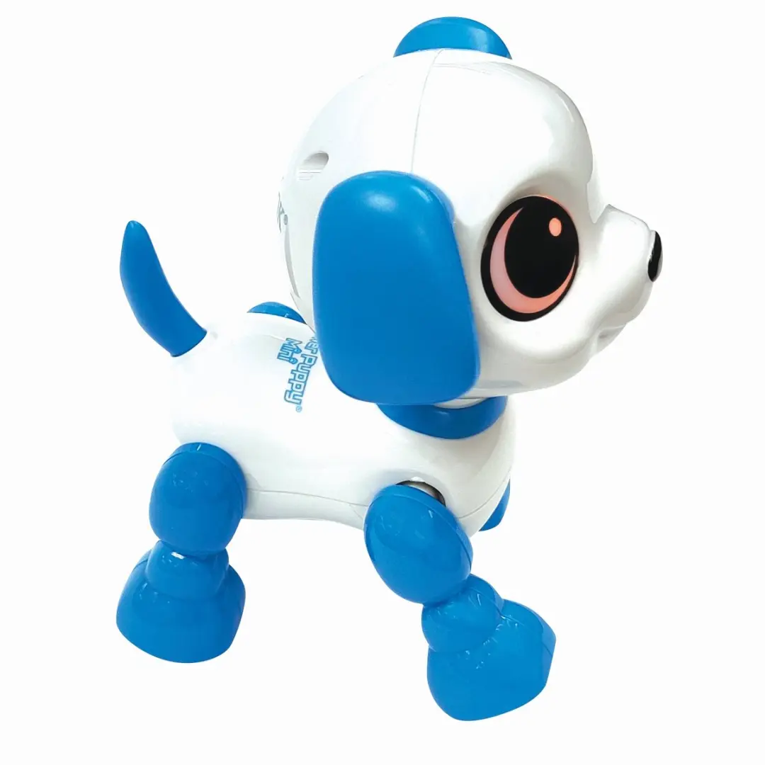 Lexibook Power Puppy Mini Hondenrobot - Blauw - afbeelding 6 van 6