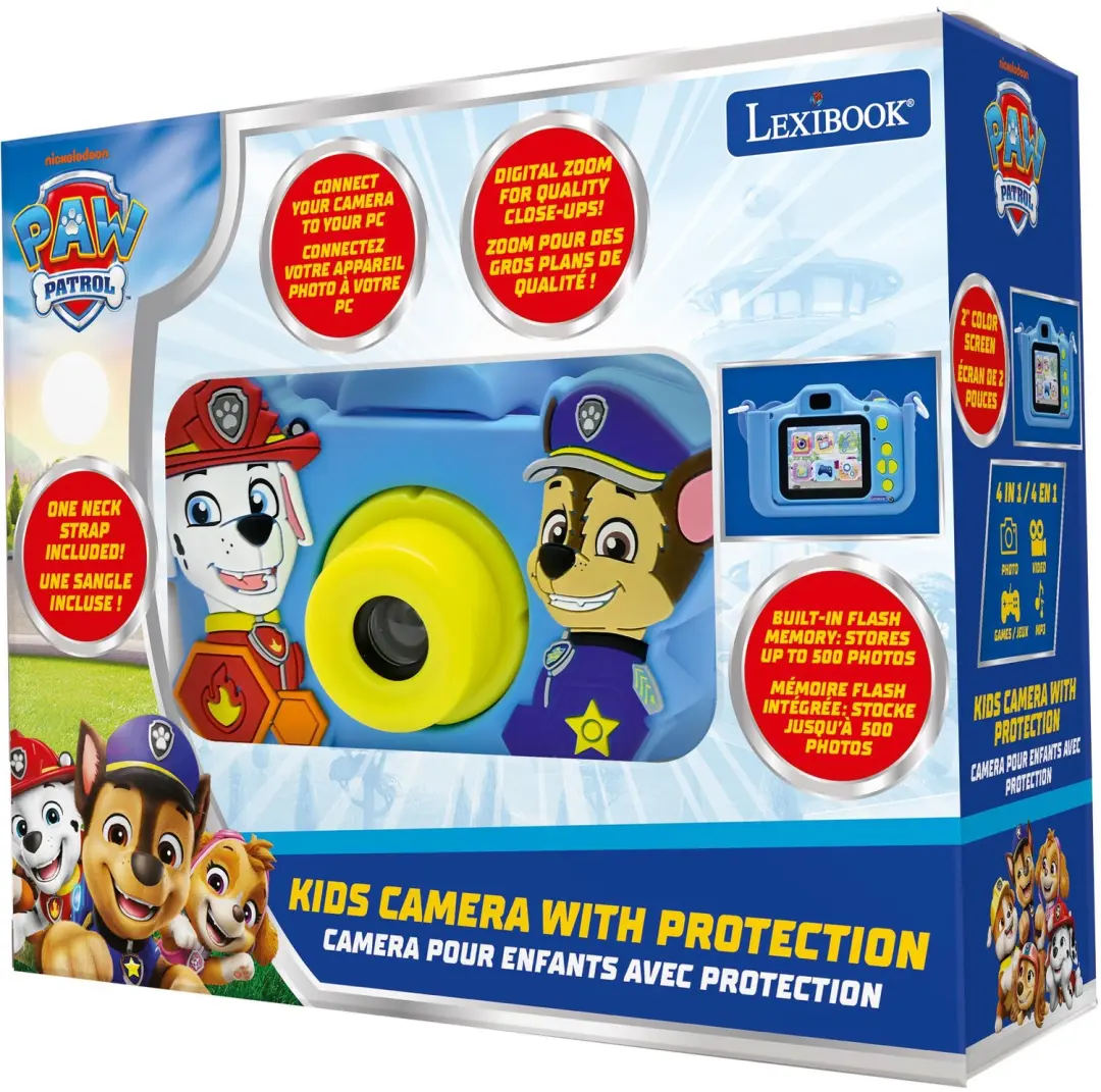 Lexibook Paw Patrol Kindercamera DJ078PA - Blauw - afbeelding 4 van 6