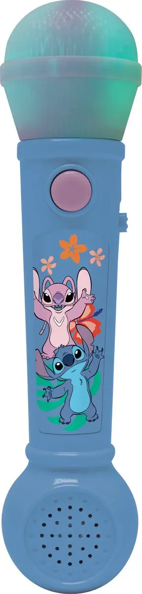Lexibook Disney Stitch Lichtmicrofoon - Blauw - afbeelding 4 van 6
