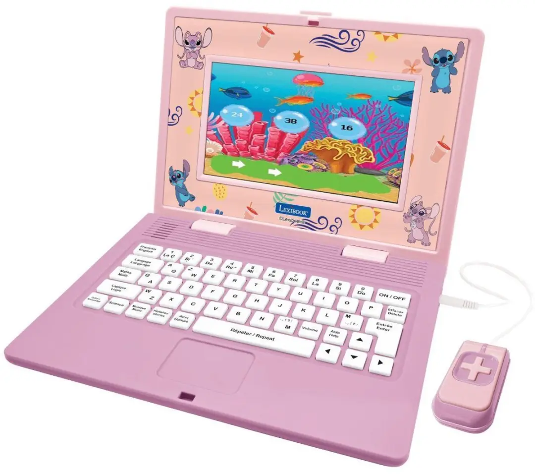 Ordinateur éducatif couleur Angel Stitch EN/FR
