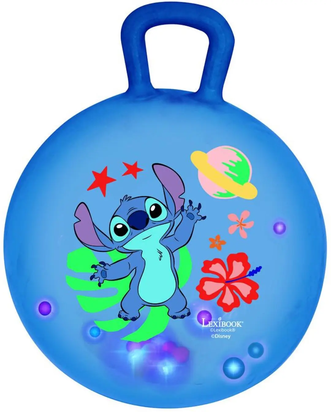 Stitch Elektronische Opblaasbare Skippybal 18' / 45cm