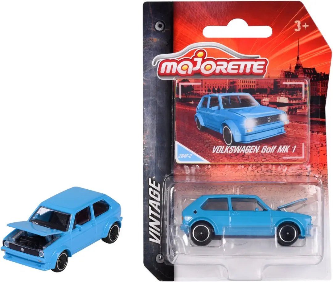 VW Golf MK1, blauw (Vintage)