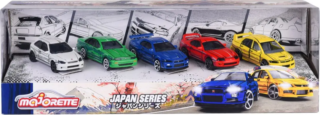 Majorette Japan-serie Auto's