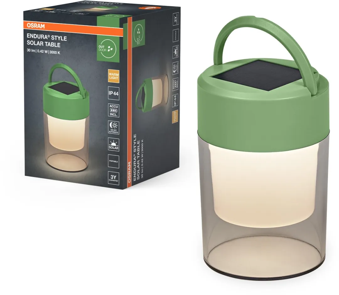 Osram Endura Style Solar Table IP44 - 100cm Groen