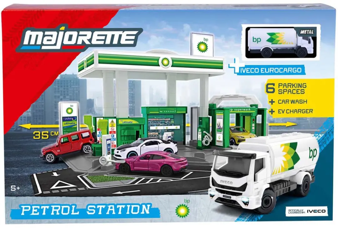 Majorette Tankstation met Tankwagen - afbeelding 4 van 5