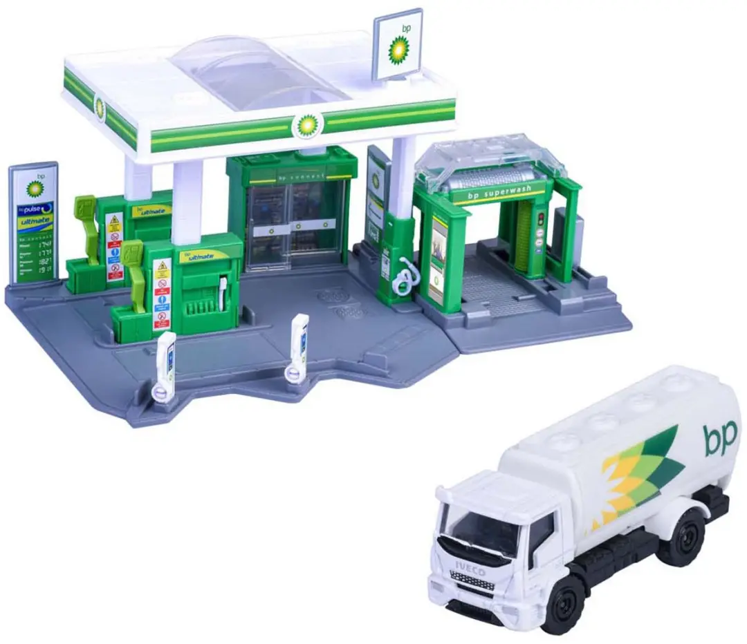Majorette Tankstation met Tankwagen - afbeelding 5 van 5