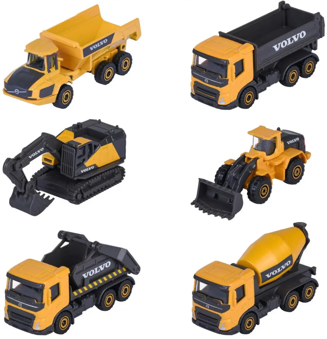 Majorette Volvo Bouw 3-delige set